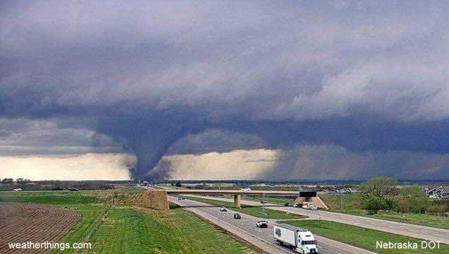 tornado in distance