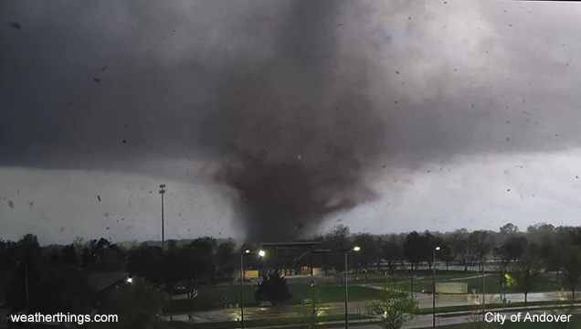 tornado debris